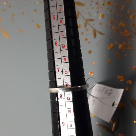 Blue turquoise sterling silver ring - Picture 5 of 10